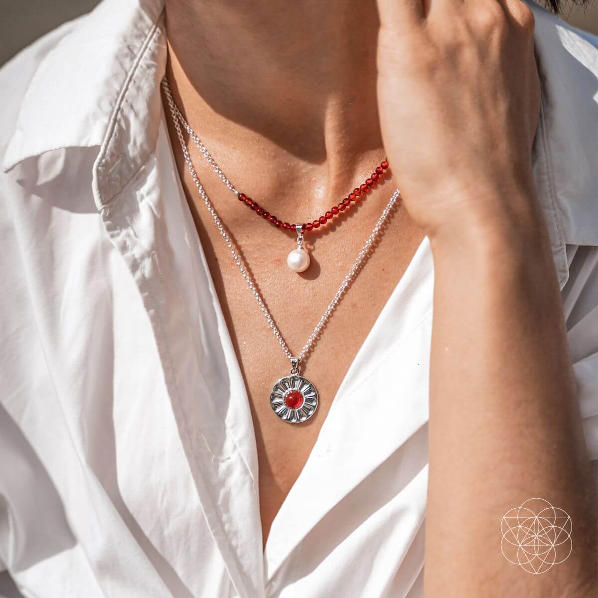 ﻿Awaken True Self Necklace Set﻿