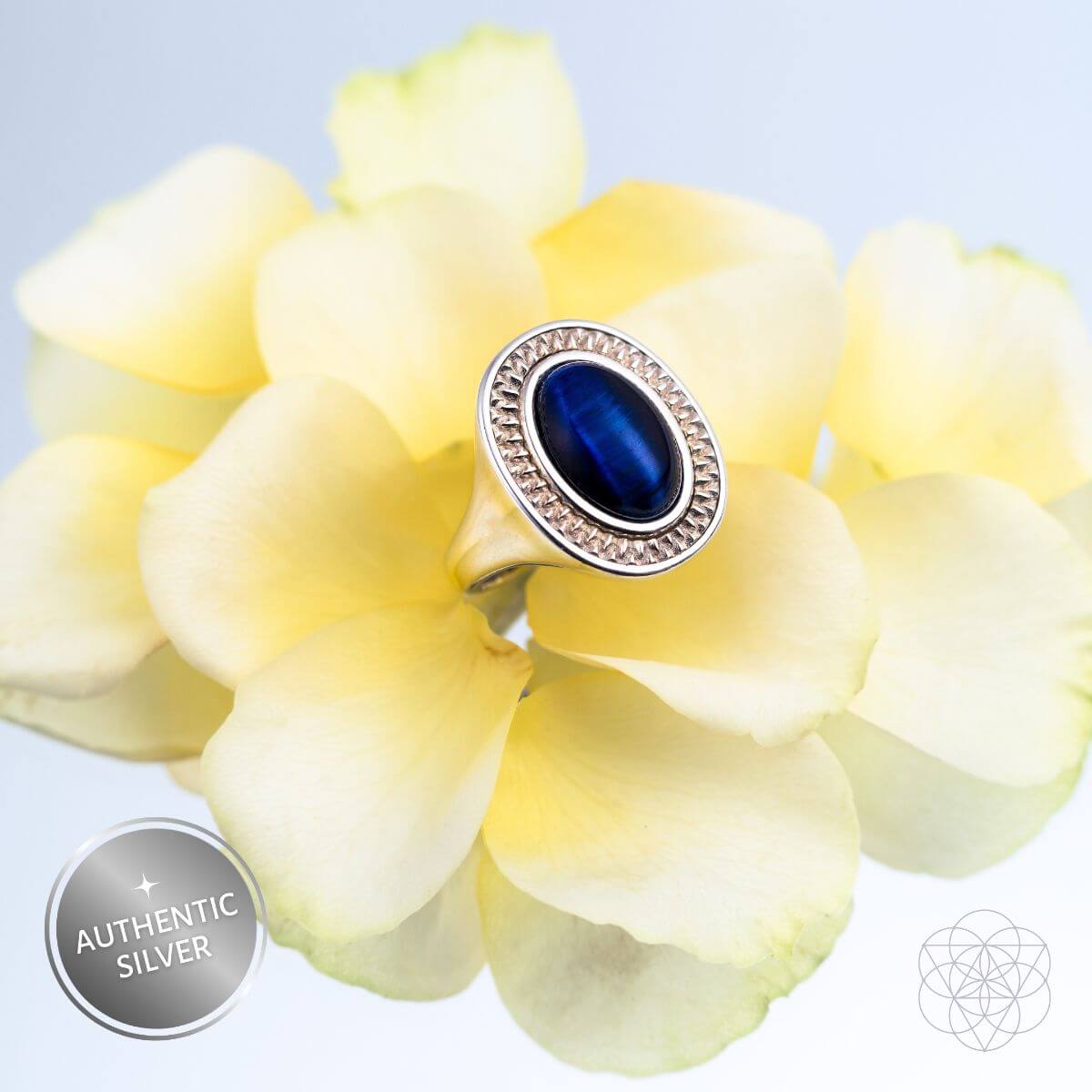 I Am Fearless: Dragon’s Eye Silver Ring of Protection