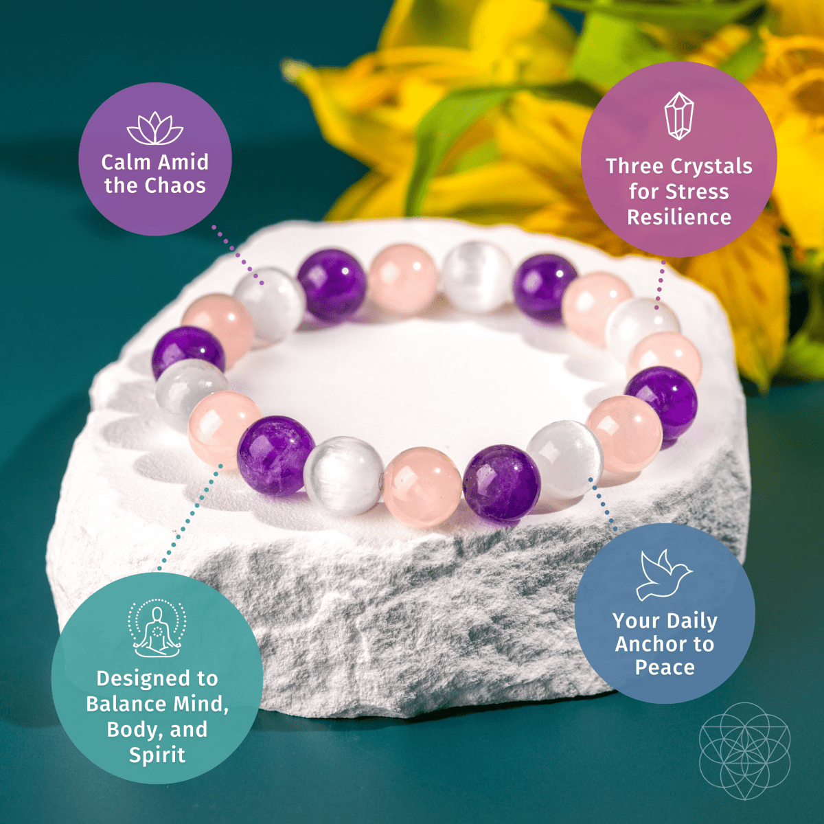 Trinity Bracelet of Stress Resilience